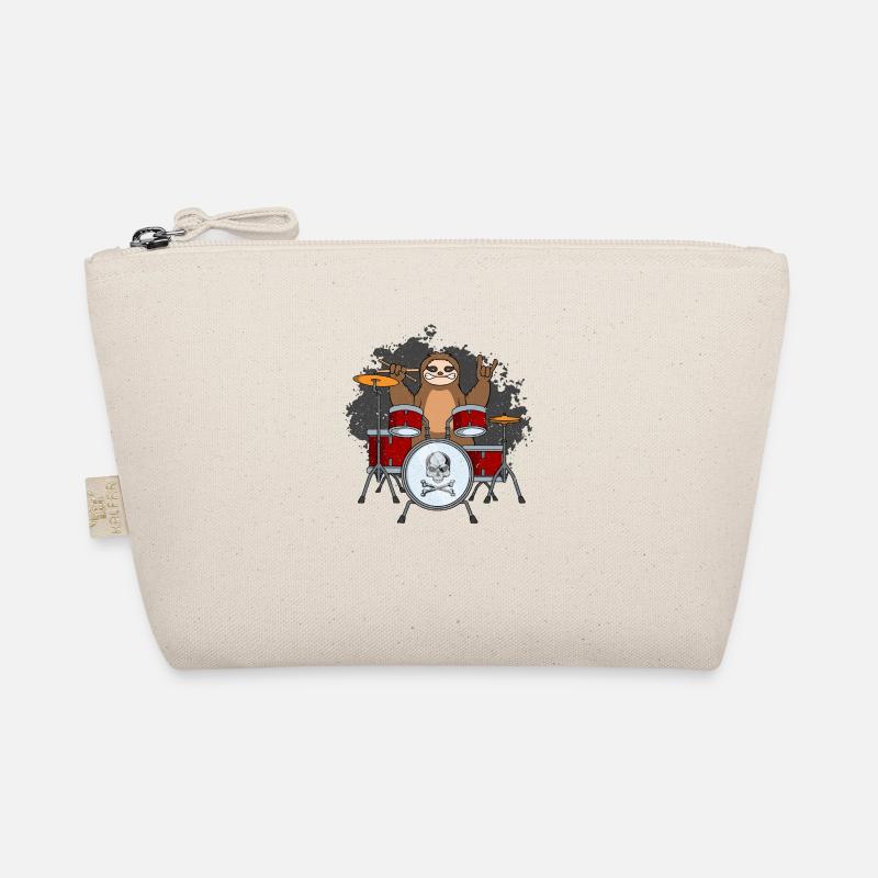 Sloth on drums Organic Pouch