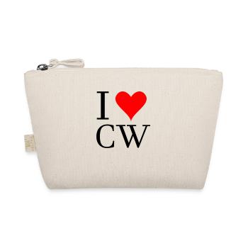 Ich liebe cw Amateurfunk - Bio-Täschchen - Natur - Vorne