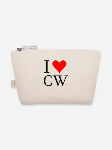 J’adore la radio amateur cw - Trousse biologique - nature - Devant