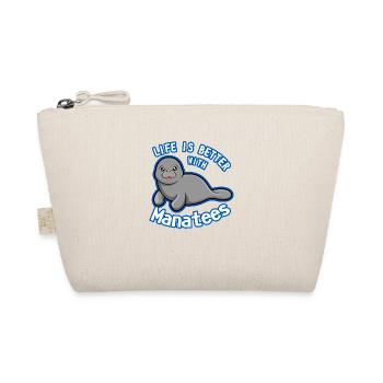 La vie avec les lamantins animaux marins mignons - Trousse biologique - nature - Devant