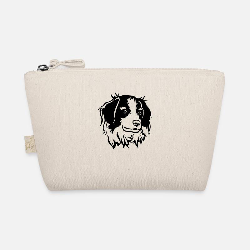 Kooikerhondje head Organic Pouch
