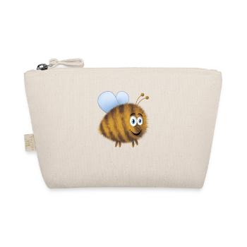 Funny bumblebee - Organic Pouch - nature - Front