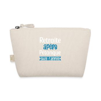 Retraite apéro pétanque toute l'année retraite - Trousse biologique - nature - Devant
