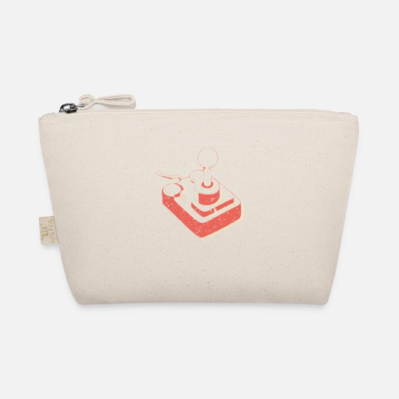Joystick Player Game Controller retro Gaming 2 Organic Pouch