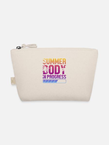 Sommer Body coole shirts ch / at - Bio-Täschchen - Natur