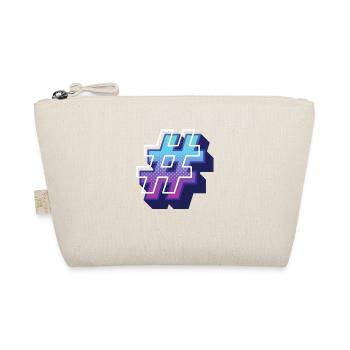 Hashtag # - Bio-Täschchen - Natur - Vorne