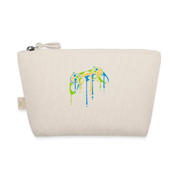 Drops Colorful Controller Retro - Organic Pouch - nature - Front