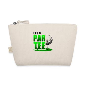 Let's Par Tee Golf Player Golfing Golf Course Golf - Bio-Täschchen - Natur - Vorne