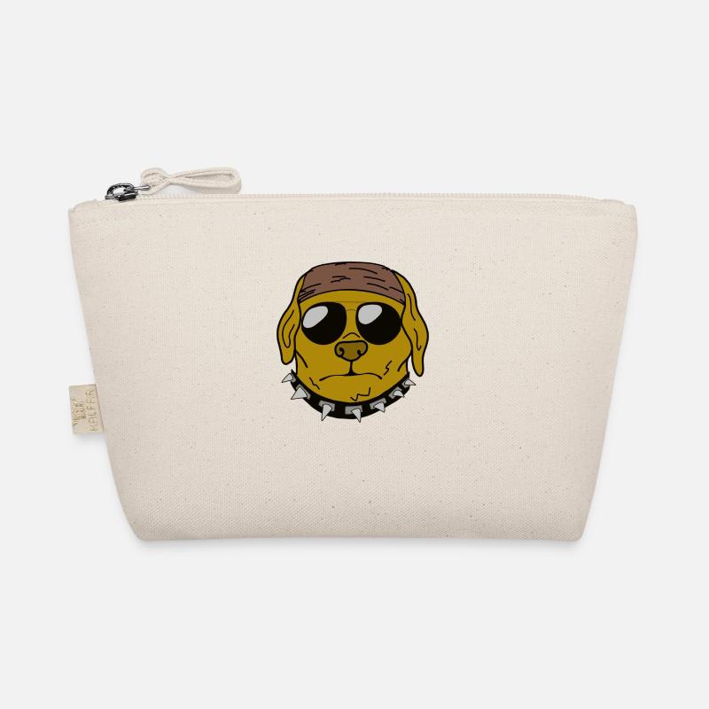 Grimmiger Labrador - Organic Pouch - nature