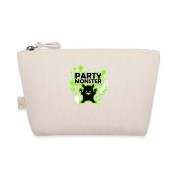 Party monster green - Organic Pouch - nature - Front