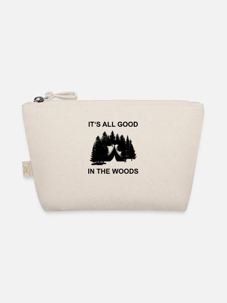 It's all good in the woods - Bio-Täschchen - Natur - Vorne