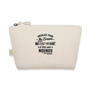 humour nounou - Trousse biologique - nature - Devant