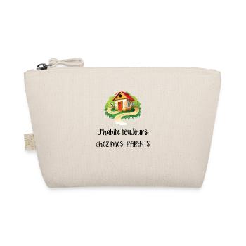 j'habite toujours chez mes parents - Trousse biologique - nature - Devant