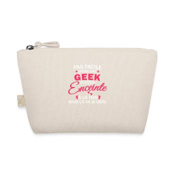 geek et enceinte - Trousse biologique - nature - Devant