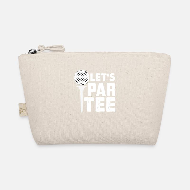 LET'S PAR TEE - Bio-Täschchen - Natur