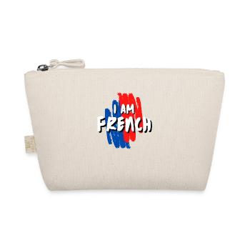 I AM FRENCH! - Organic Pouch - nature - Front