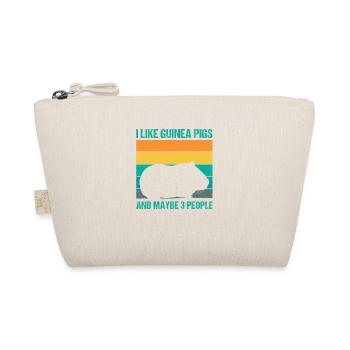 I Like Guinea Pigs And Maybe Three People Animals - Bio-Täschchen - Natur - Vorne