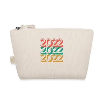 Anniversaire année 2022 / Vintage 2022 - Trousse biologique - nature - Devant