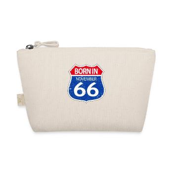 Born in November 1966 - Organic Pouch - nature - Front