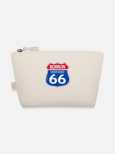Born in November 1966 - Organic Pouch - nature
