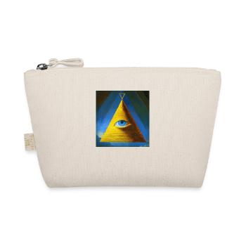 All Seeing Eye - Organic Pouch - nature - Front