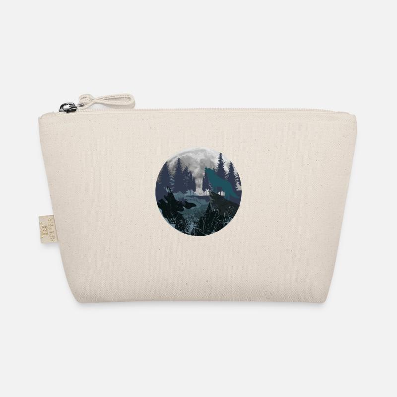 Mountain Wolf Moon Organic Pouch