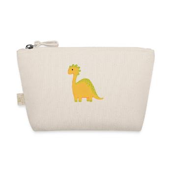Mignon Yellow Dinosaur Gift Idea Baby Kids - Trousse biologique - nature - Devant