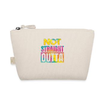 LGBTQ Straight Regenbogen Stolz Geschenk - Bio-Täschchen - Natur - Vorne