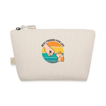 Best Friends For Life Hamster Pet Owner Animal Lov - Bio-Täschchen - Natur - Vorne