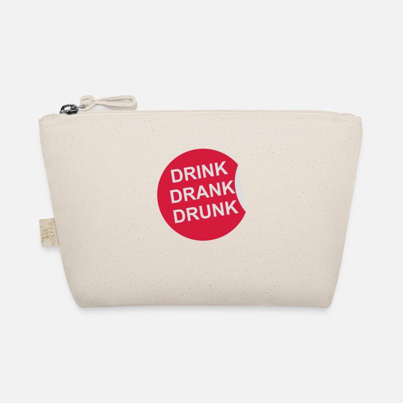 drink drank drunk Zitat Bio-Täschchen