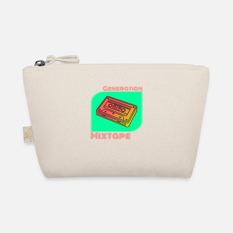 Generation Mixtape Cassette Kidcore Gift Idea Organic Pouch