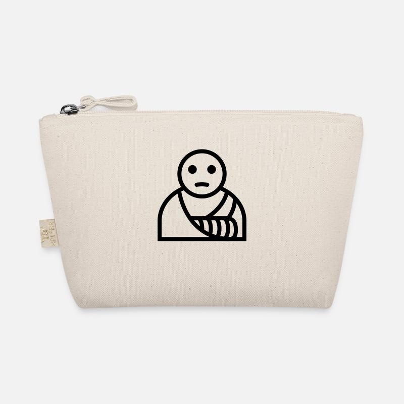 Cast bandage arm broken Organic Pouch