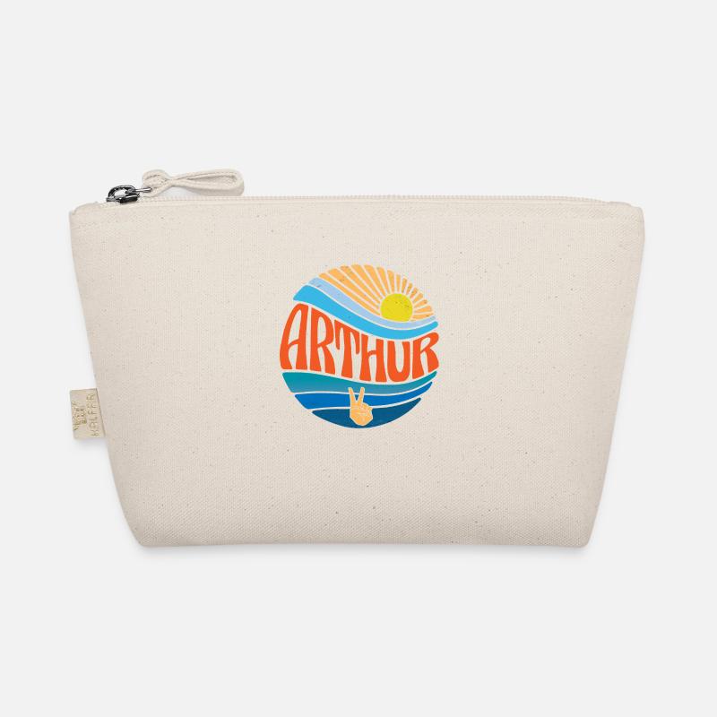 Arthur Chemise Vintage Coucher de soleil Arthur Groovy Tie Dye Trousse biologique