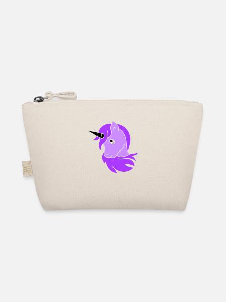 Einhorn - Bio-Täschchen - Natur