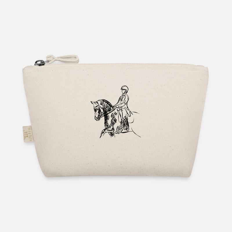 Pferd und Reiter Bio-Täschchen