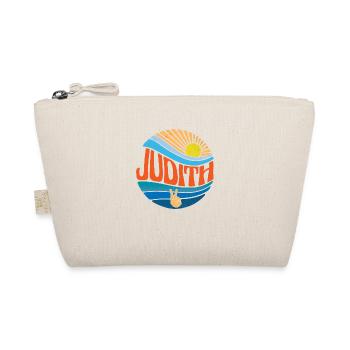 Judith Shirt Vintage Sunset Judith Groovy Tie Dye - Organic Pouch - nature - Front