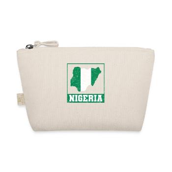 Nigeria Nigerian Africa Flag Pride I Gift - Organic Pouch - nature - Front