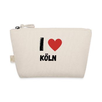 I Love Köln - Bio-Täschchen - Natur - Vorne