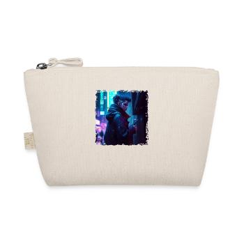Science fiction artwork in dystopian future - Organic Pouch - nature - Front