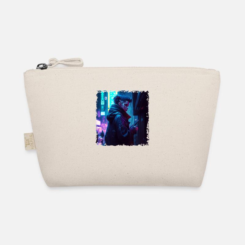 Science fiction artwork in dystopian future Organic Pouch