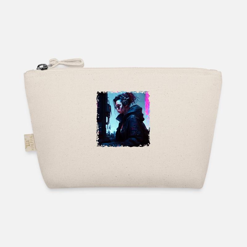 Sci-Fi techie in dystopian high-tech world Organic Pouch