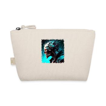 Cyborg or monster as Cyber Android of the future - Organic Pouch - nature - Front