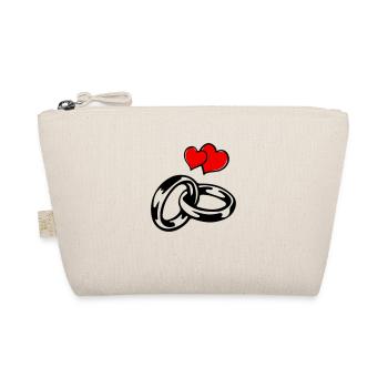 eheringe hearts - Bio-Täschchen - Natur - Vorne