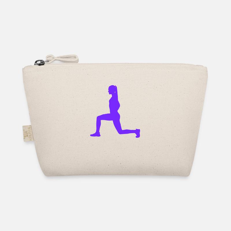 woman squat Bio-Täschchen