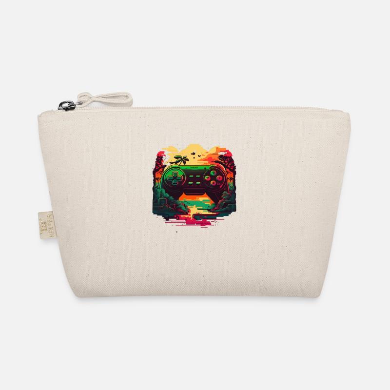 Colorful console Organic Pouch