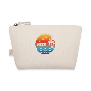 MEER Sonne Strand Urlaub - Bio-Täschchen - Natur - Vorne