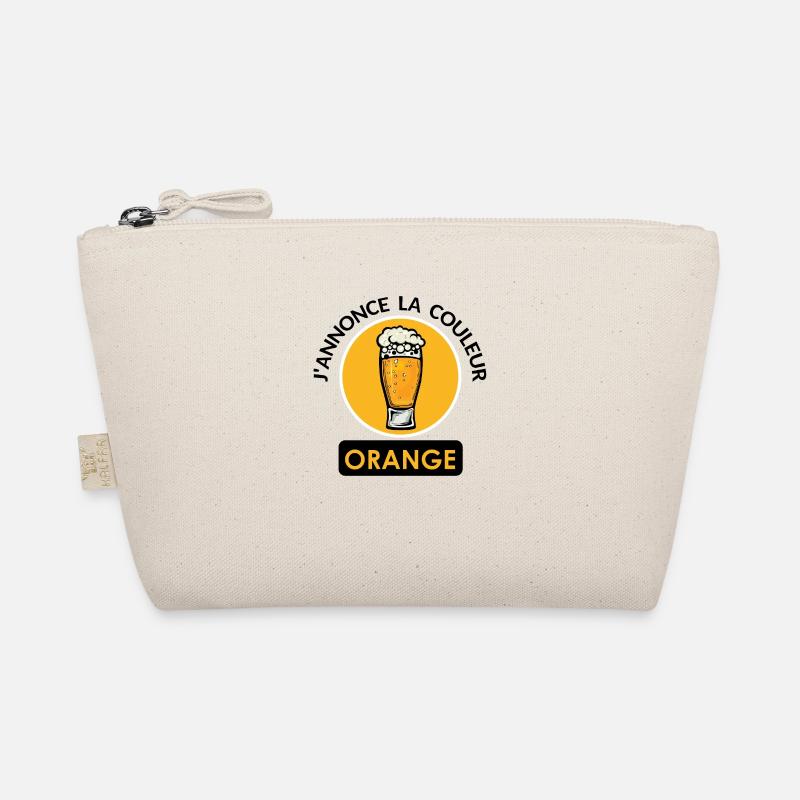 annonce couleur orange biere binouse mousse chope Trousse biologique