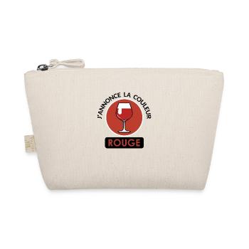 annonce couleur vin rouge alcool humour tenir tien - Trousse biologique - nature - Devant