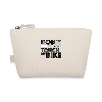 Dont touch my Bike - Das Mädchen mit der Pistole - Bio-Täschchen - Natur - Vorne