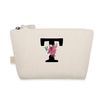 Lettre t floral - Trousse biologique - nature - Devant